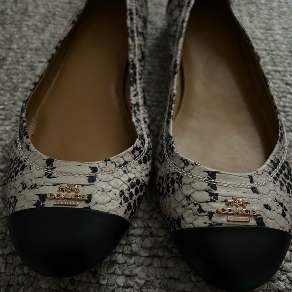 Coach Chelsea snakeprint flat - Picture 3 of 4